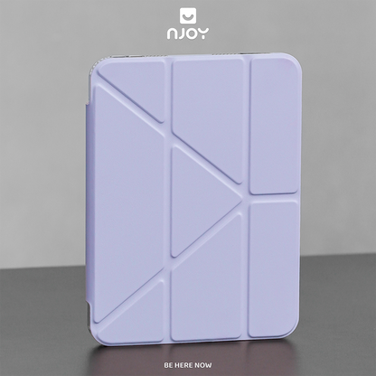 Bao Da Ốp Lưng iPad Trong Suốt Chống Sốc Mặt Lưng Gấp Gọn Chữ Y Có Khay Đựng Bút Apple Pencil