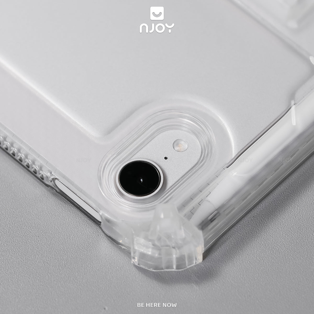 Ốp Trong Suốt Chống Sốc Kiêm Giá Đỡ Cho iPad Air 4 5 6 7 Pro M4 M2 M1 Gen 7 8 9 10 11 Mini 6 7