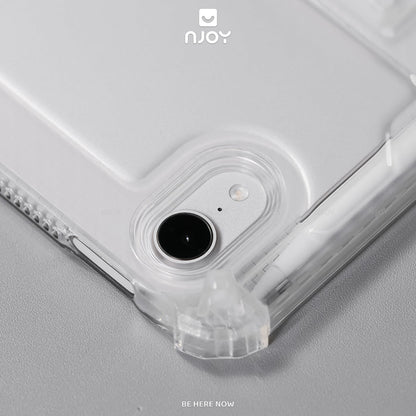 Ốp Trong Suốt Chống Sốc Kiêm Giá Đỡ Cho iPad Air 4 5 6 7 Pro M4 M2 M1 Gen 7 8 9 10 11 Mini 6 7