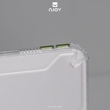 Ốp Trong Suốt Chống Sốc Kiêm Giá Đỡ Cho iPad Air 4 5 6 7 Pro M4 M2 M1 Gen 7 8 9 10 11 Mini 6 7