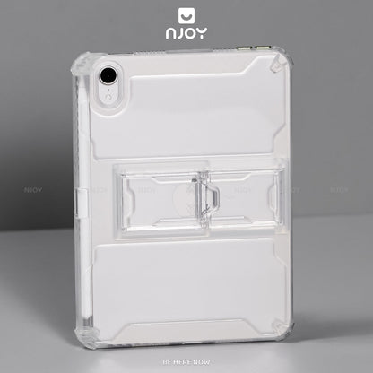 Ốp Trong Suốt Chống Sốc Kiêm Giá Đỡ Cho iPad Air 4 5 6 7 Pro M4 M2 M1 Gen 7 8 9 10 11 Mini 6 7