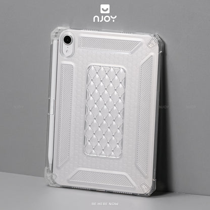 Ốp Trong Suốt Chống Sốc Kiêm Giá Đỡ Cho iPad Air 4 5 6 7 Pro M4 M2 M1 Gen 7 8 9 10 11 Mini 6 7