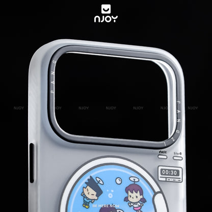 Ốp Lưng Magsafe Hình In Chống Vân Tay Bảo Vệ Camera Cho iPhone 17 Pro Max 16 15 14 13 12