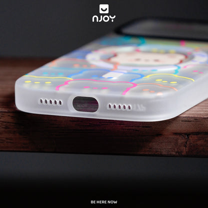 Ốp Lưng In Hình Magsafe Nhám Mờ Cho iPhone 17 Pro Max 16 15 14 13 12