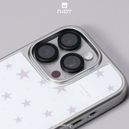 Ốp In Hình Viền Si Mạ Crom Tráng Gương Bảo Vệ Camera Cho Điện Thoại iPhone 17 Pro Max 16 15 14 13