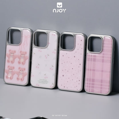 Ốp In Hình Viền Si Mạ Crom Tráng Gương Bảo Vệ Camera Cho Điện Thoại iPhone 17 Pro Max 16 15 14 13