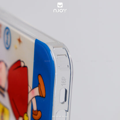 Ốp Lưng In Hình Little Lulu Dễ Thương Chống Sốc Cho Điện Thoại iPhone 17 Pro Max 16 15 14 13 12