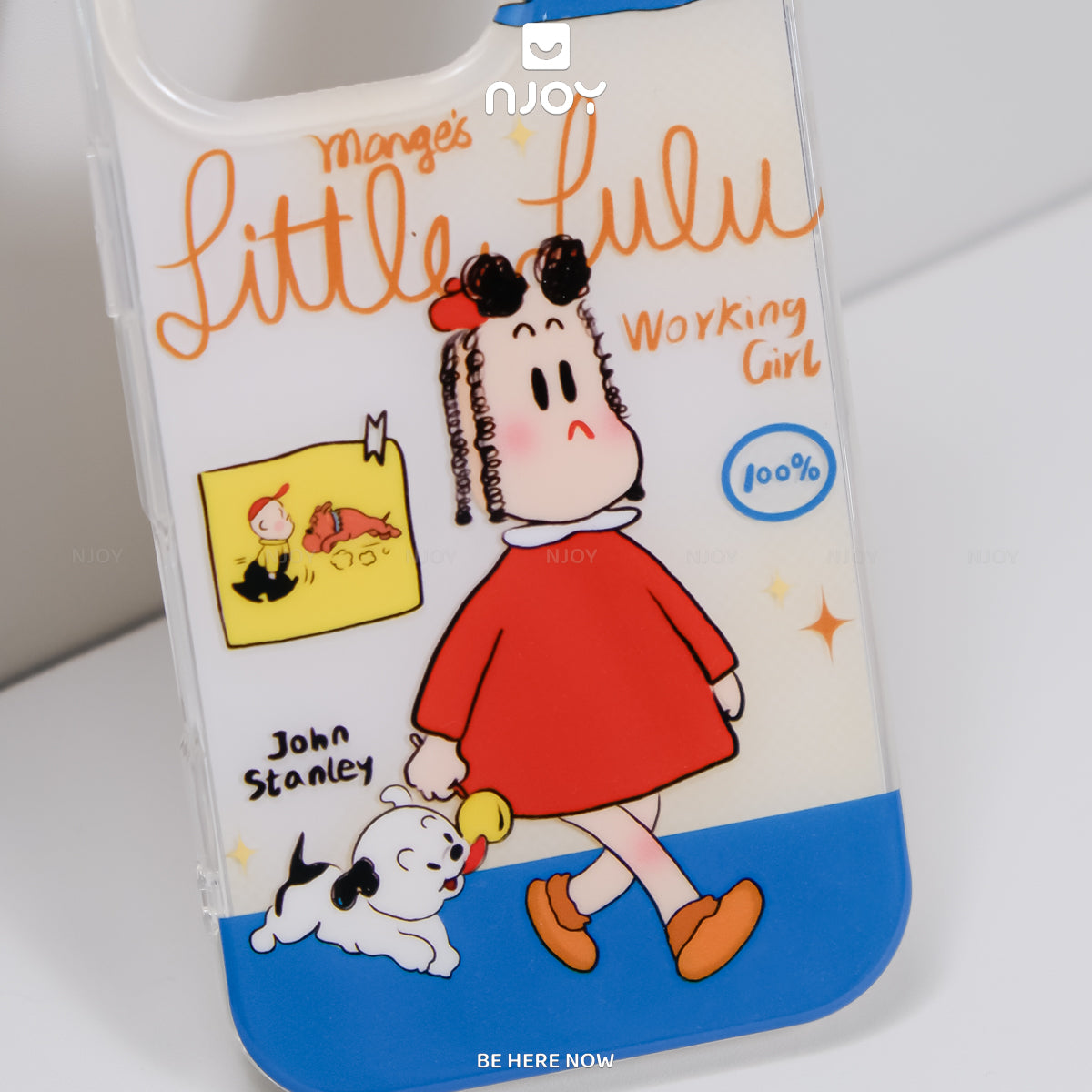 Ốp Lưng In Hình Little Lulu Dễ Thương Chống Sốc Cho Điện Thoại iPhone 17 Pro Max 16 15 14 13 12