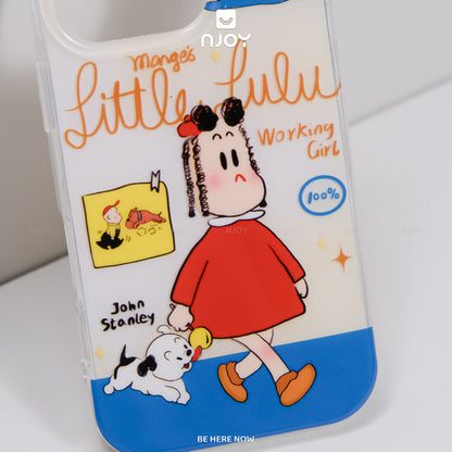 Ốp Lưng In Hình Little Lulu Dễ Thương Chống Sốc Cho Điện Thoại iPhone 17 Pro Max 16 15 14 13 12