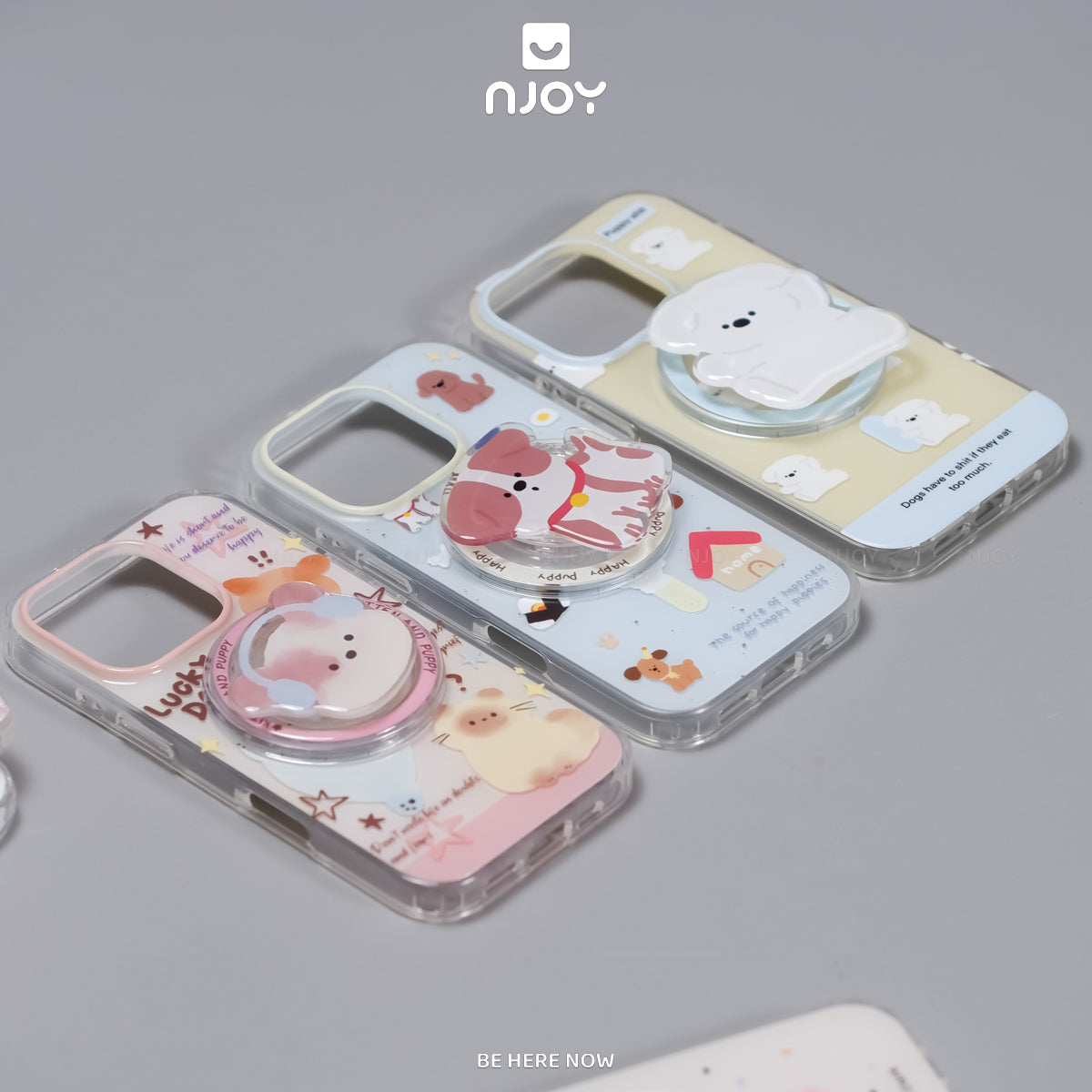 Ốp Magsafe In Hình Thú Cưng Mèo Chó Gấu Cho iPhone 17 Pro Max 16 15 14 13