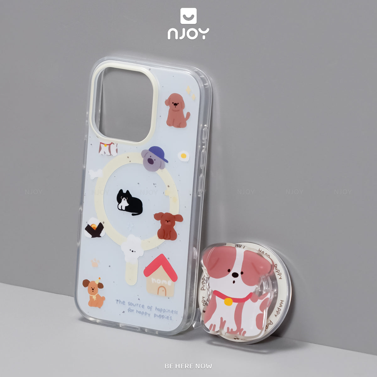 Ốp Magsafe In Hình Thú Cưng Mèo Chó Gấu Cho iPhone 17 Pro Max 16 15 14 13