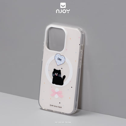 Ốp Magsafe In Hình Thú Cưng Mèo Chó Gấu Cho iPhone 17 Pro Max 16 15 14 13