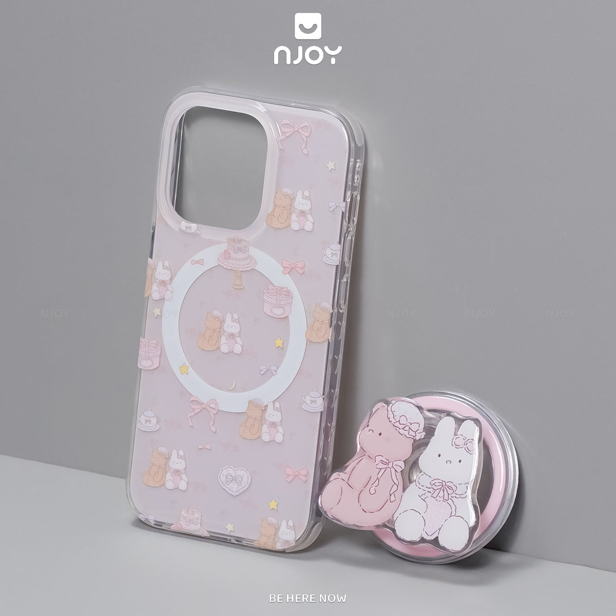 Ốp Magsafe In Hình Thú Cưng Mèo Chó Gấu Cho iPhone 17 Pro Max 16 15 14 13