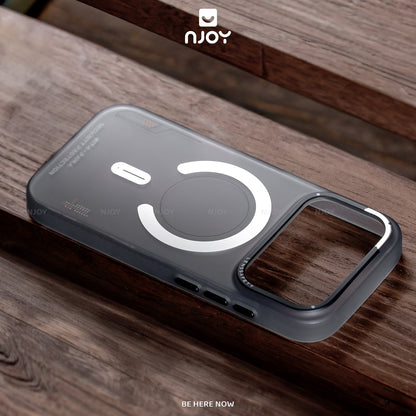 Ốp Nhám Magsafe Họa Tiết Cyber Cho Điện Thoại iPhone 17 Pro Max 16 15 14 13 12