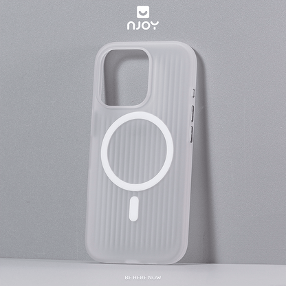 Ốp Lưng Nhám Chống Vân Tay Hỗ Trợ Sạc Không Dây Từ Tính Cho iPhone 17 Pro Max 16 15 14 13 12