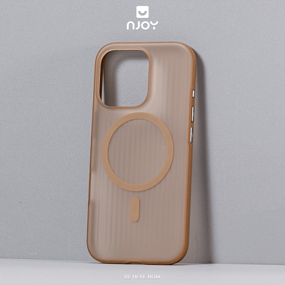 Ốp Lưng Nhám Chống Vân Tay Hỗ Trợ Sạc Không Dây Từ Tính Cho iPhone 17 Pro Max 16 15 14 13 12