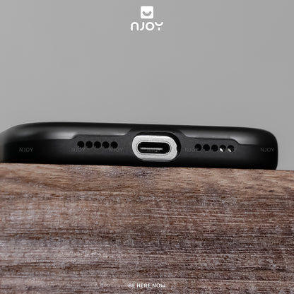 Ốp Lưng Nhám Chống Vân Tay Hỗ Trợ Sạc Không Dây Từ Tính Cho iPhone 17 Pro Max 16 15 14 13 12