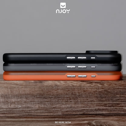 Ốp Lưng Nhám Chống Vân Tay Hỗ Trợ Sạc Không Dây Từ Tính Cho iPhone 17 Pro Max 16 15 14 13 12