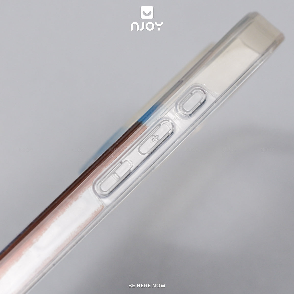 Ốp Lưng Sọc Phản Quang Palette Bảo Vệ Camera Cho Điện Thoại iPhone 17 Pro Max 16 15 14 13 12