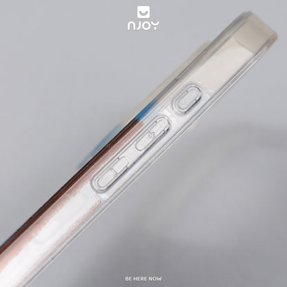 Ốp Lưng Sọc Phản Quang Palette Bảo Vệ Camera Cho Điện Thoại iPhone 17 Pro Max 16 15 14 13 12