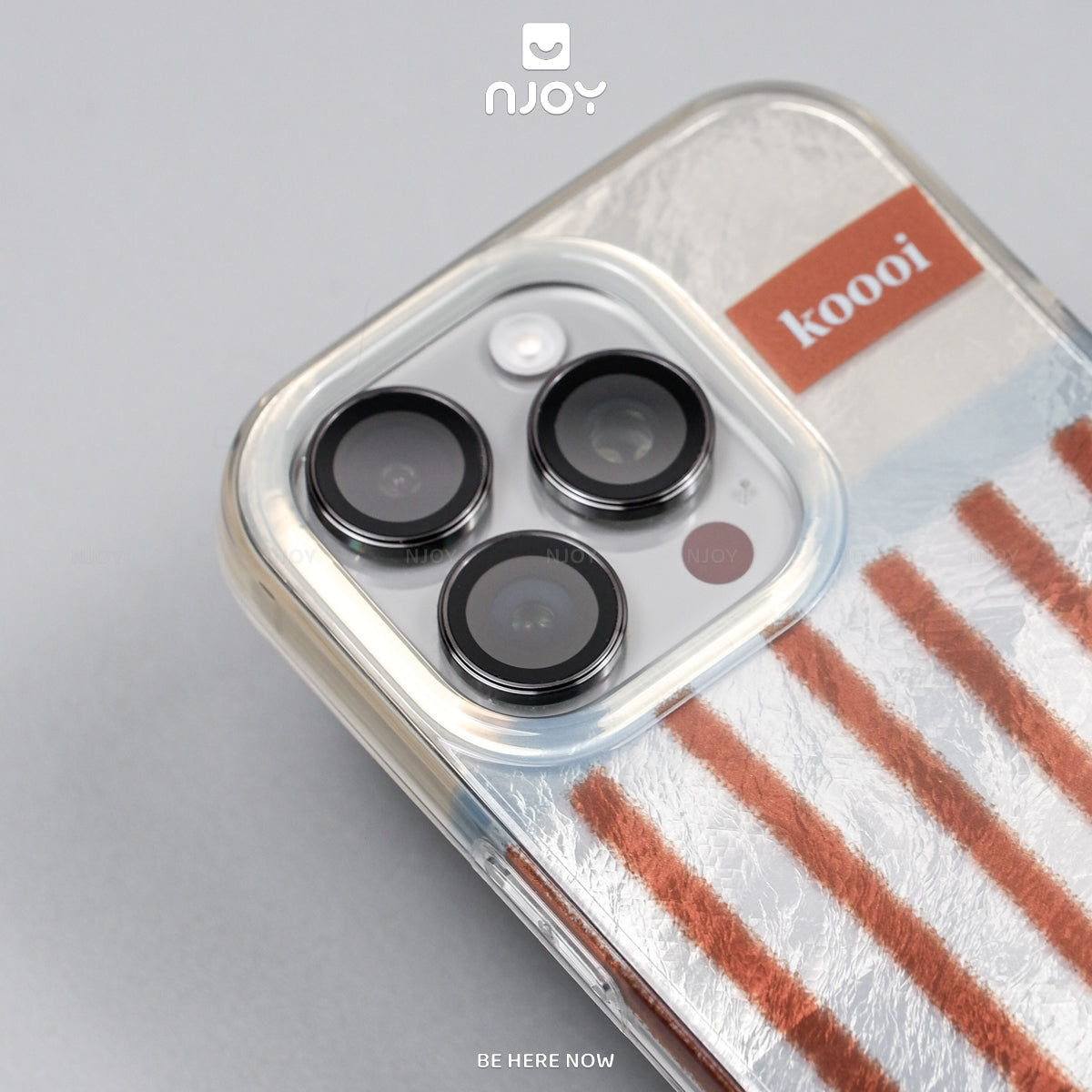 Ốp Lưng Sọc Phản Quang Palette Bảo Vệ Camera Cho Điện Thoại iPhone 18 Pro Max 17 16 15 14 13 12