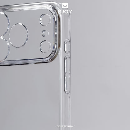 Ốp Trong Suốt Cứng Siêu Mỏng Memumi Bảo Vệ Camera Cho iPhone 17 Pro Max 16 15 14 13 12 11