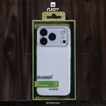 Ốp Trong Suốt Cứng Siêu Mỏng Memumi Bảo Vệ Camera Cho iPhone 17 Pro Max 16 15 14 13 12 11