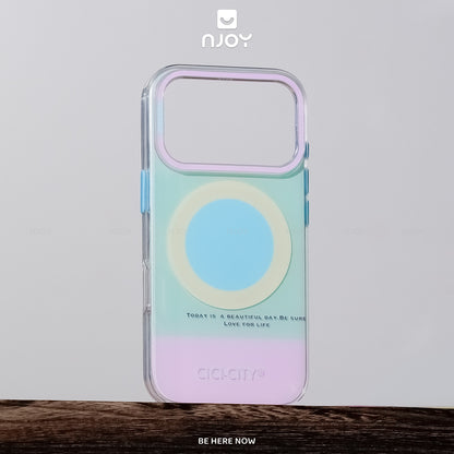 Ốp Nhám Chống Bẩn Màu Pastel Pop City Chống Sốc Cho Điện Thoại iPhone 17 Pro Max 16 15 14 13