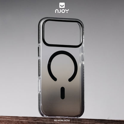 Ốp Magsafe Lưng Nhám Đổi Màu Gradient Ombre Cho iPhone 17 Pro Max 16 15 14 13