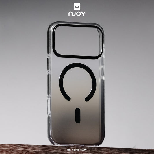 Ốp Magsafe Lưng Nhám Đổi Màu Gradient Ombre Cho iPhone 17 Pro Max 16 15 14 13