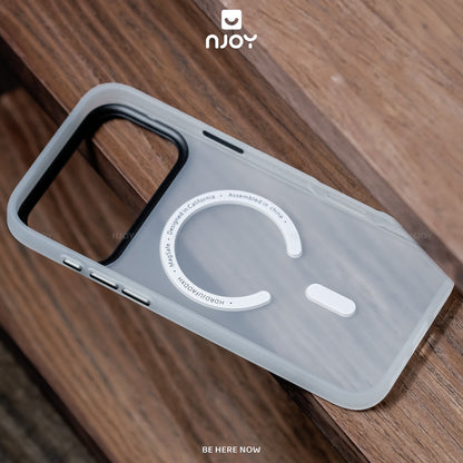 Ốp Nhám Magsafe Cao Cấp Bảo Vệ Camera Chống Vân Tay Cho Điện Thoại iPhone 17 Pro Max 16 15 14