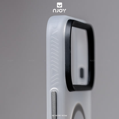 Ốp Nhám Magsafe Cao Cấp Bảo Vệ Camera Chống Vân Tay Cho Điện Thoại iPhone 17 Pro Max 16 15 14