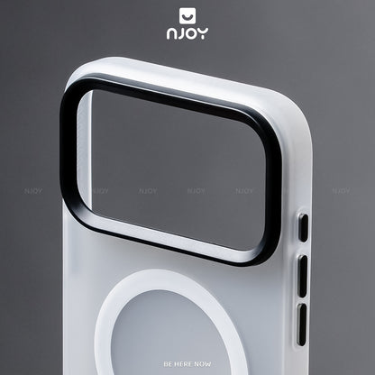 Ốp Nhám Magsafe Cao Cấp Bảo Vệ Camera Chống Vân Tay Cho Điện Thoại iPhone 17 Pro Max 16 15 14