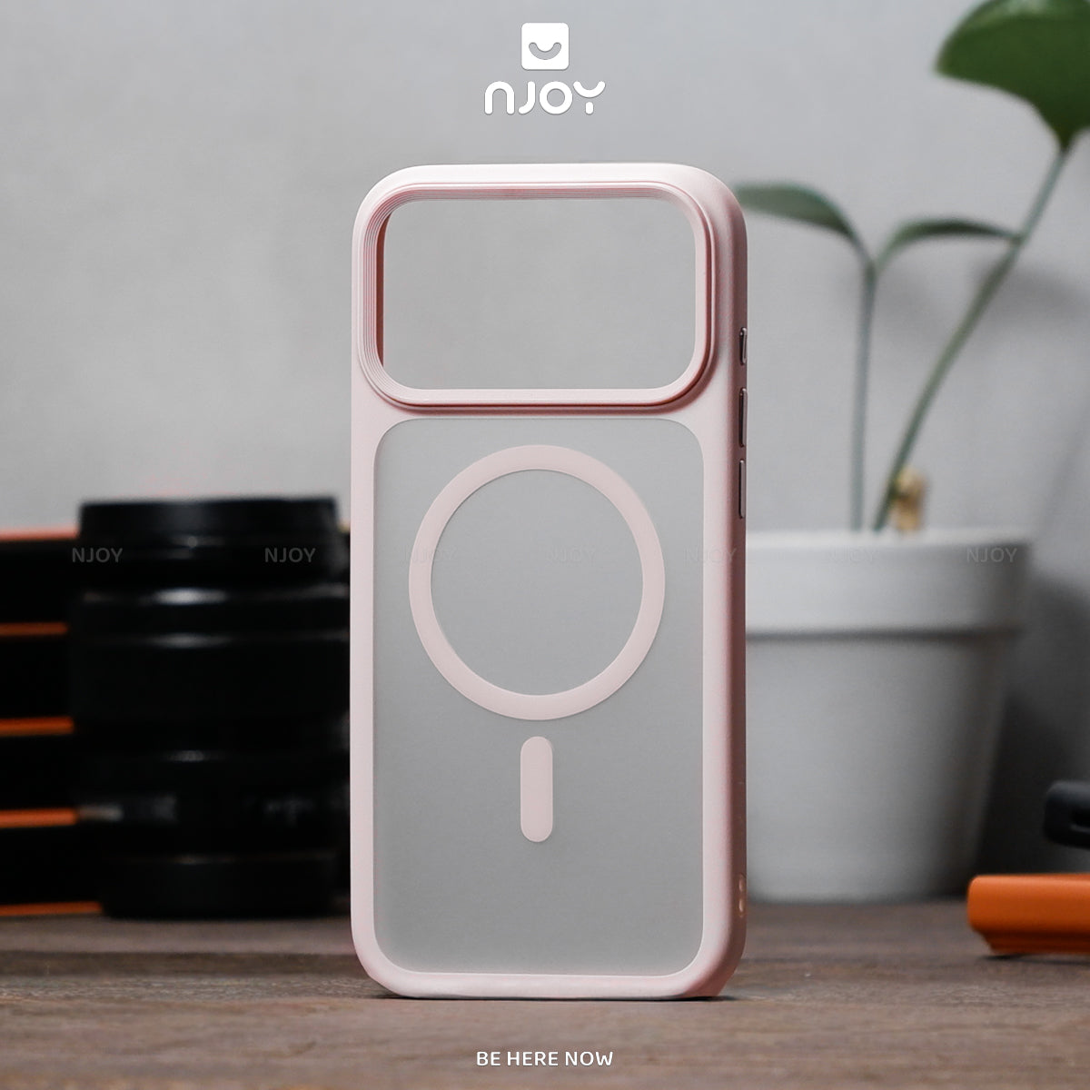 Ốp Hỗ Trợ Sạc Không Dây Likgus Lưng Nhám Chống Bẩn Cho iPhone 17 Pro Max 16 Pro Max 15 14 13 Njoyshop