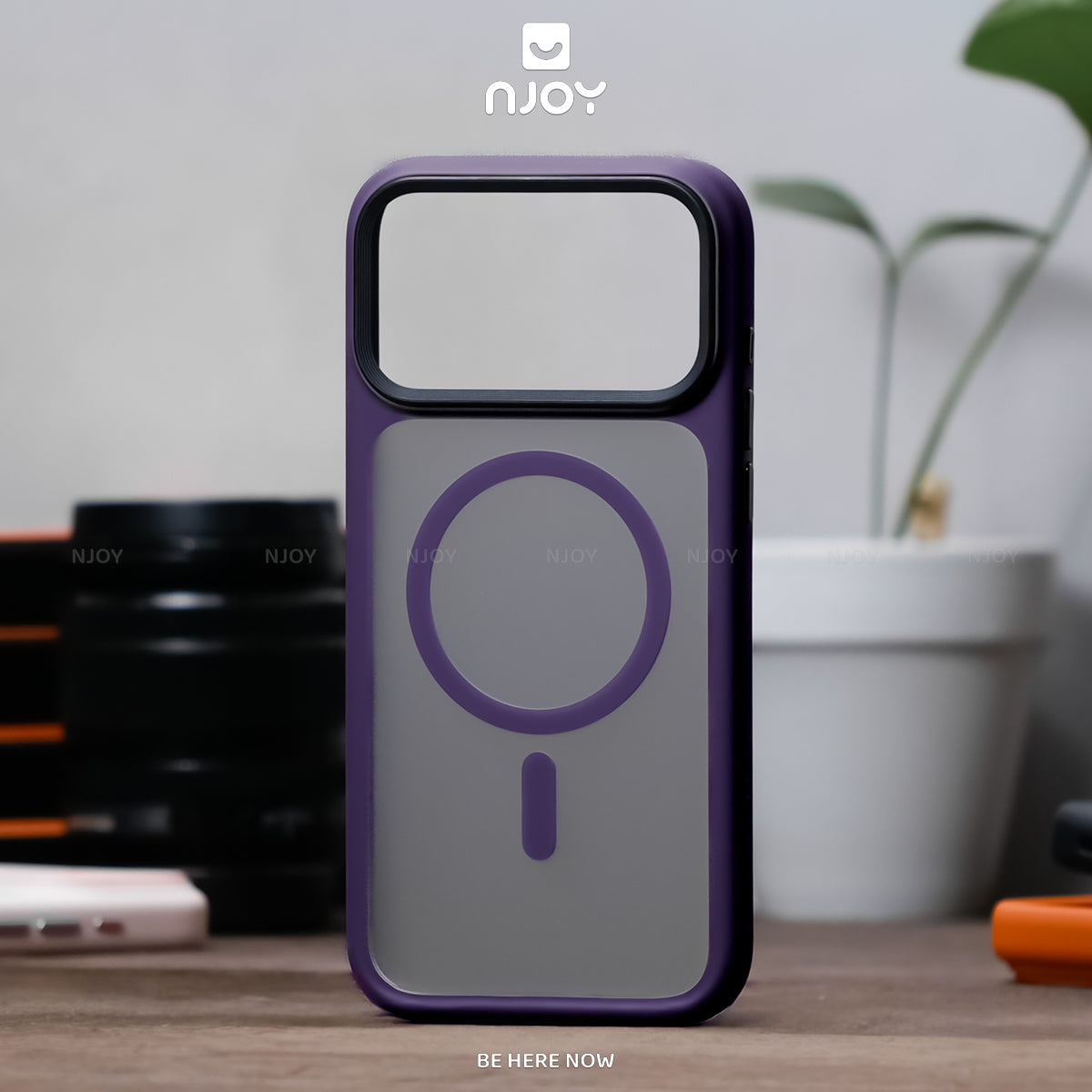 Ốp Hỗ Trợ Sạc Không Dây Likgus Lưng Nhám Chống Bẩn Cho iPhone 17 Pro Max 16 Pro Max 15 14 13 Njoyshop