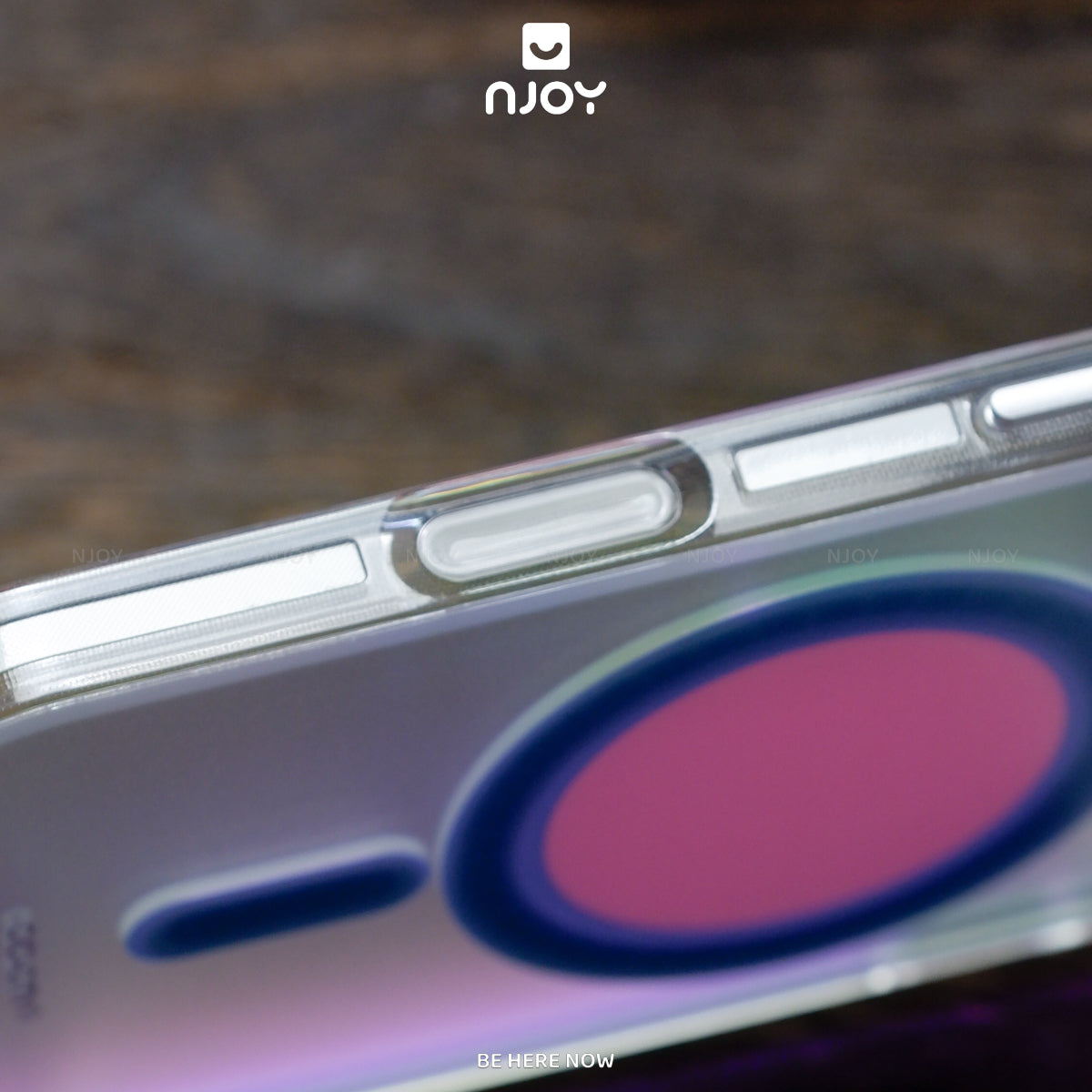 Ốp Phản Quang Magsafe Viền Trong Suốt Chống Trượt Cho Điện Thoại iPhone 17 Pro Max 16 15 14 13