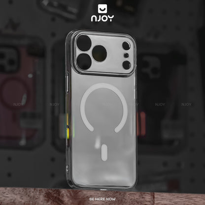 Ốp Siêu Mỏng Memumi Trong Suốt Hỗ Trợ Sạc Không Dây Cho iPhone 17 Pro Max 16 15 14 13