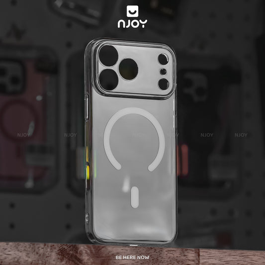 Ốp Siêu Mỏng Memumi Trong Suốt Hỗ Trợ Sạc Không Dây Cho iPhone 17 Pro Max 16 15 14 13