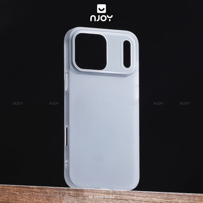 Ốp Lưng Nhám Siêu Mỏng Màu Pastel Bảo Vệ Camera Cho iPhone 17 Pro Max 16 15 14 13 12 11