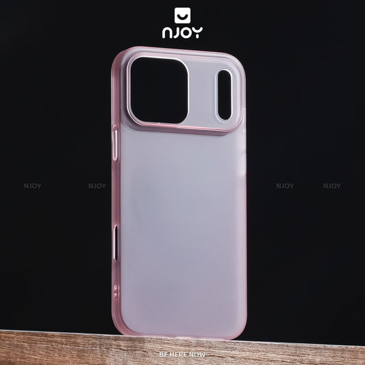 Ốp Siêu Mỏng Slim Nhám Mờ Chống Vân Tay Bảo Vệ Camera Cho Điện Thoại iPhone 17 Pro Max 16 15 14 13