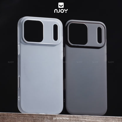 Ốp Lưng Nhám Siêu Mỏng Màu Pastel Bảo Vệ Camera Cho iPhone 17 Pro Max 16 15 14 13 12 11