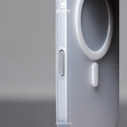 Ốp Magsafe Nhám Siêu Mỏng Mist Chống Trơn Trượt Cho iPhone 17 Pro Max 16 15 14 13 12