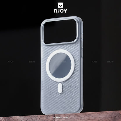 Ốp Magsafe Nhám Siêu Mỏng Mist Chống Trơn Trượt Cho iPhone 17 Pro Max 16 15 14 13 12