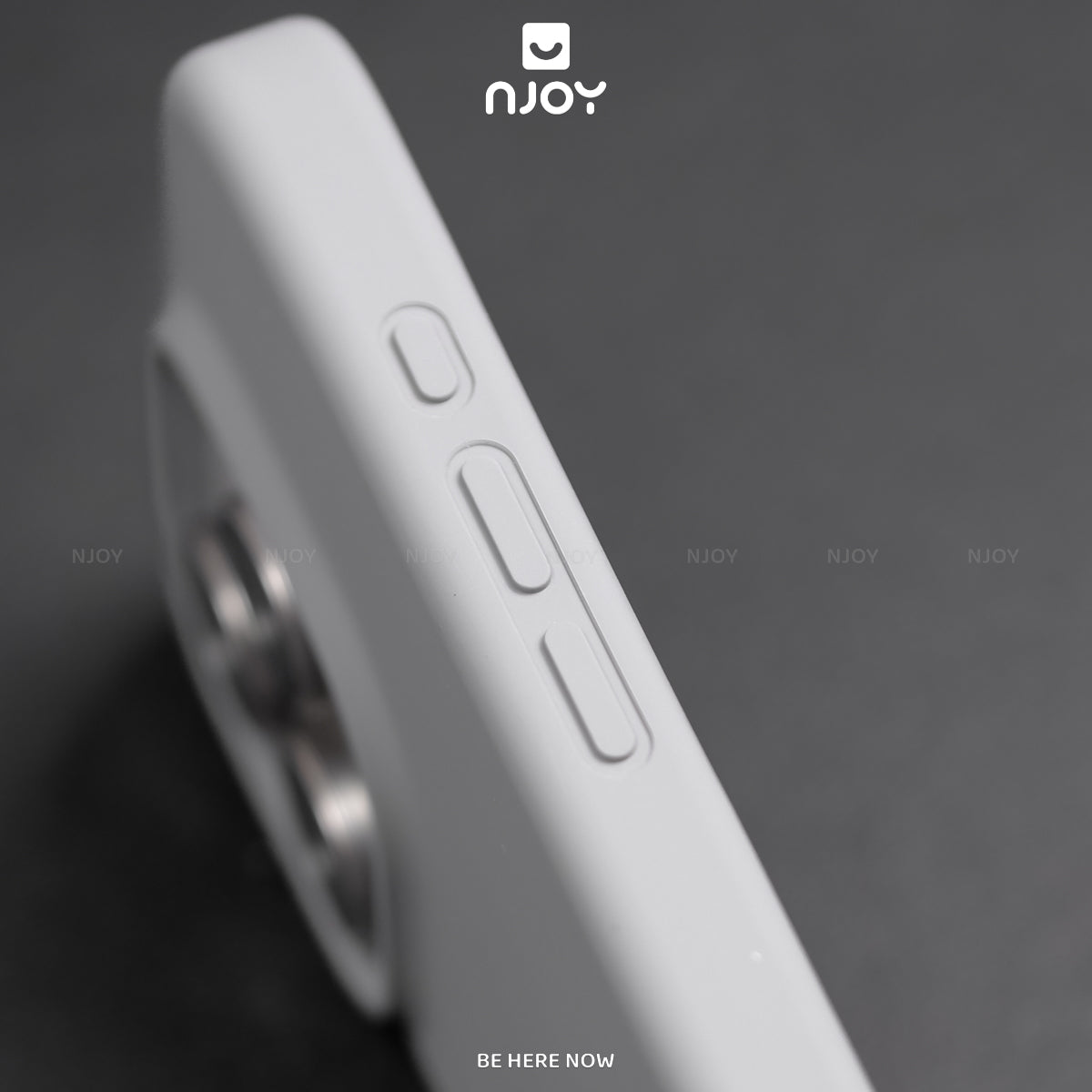 Ốp Silicon Chống Bẩn Hỗ Trợ Sạc Không Dây Chất Liệu Lót Nhung Bảo Vệ Camera Cho iPhone 13 14 15 16 Pro Max Njoyshop