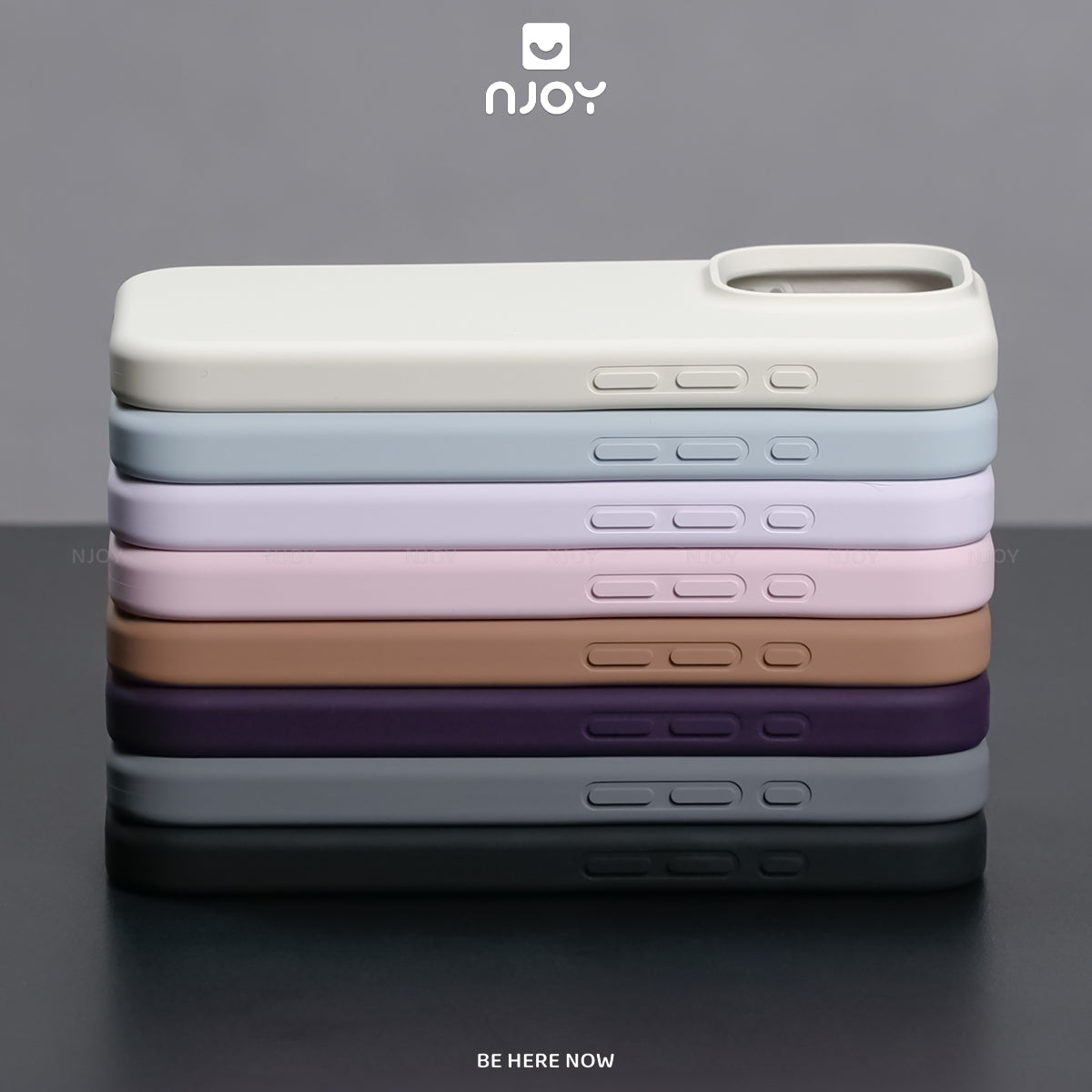 Ốp Silicon Chống Bẩn Hỗ Trợ Sạc Không Dây Chất Liệu Lót Nhung Bảo Vệ Camera Cho iPhone 13 14 15 16 Pro Max Njoyshop