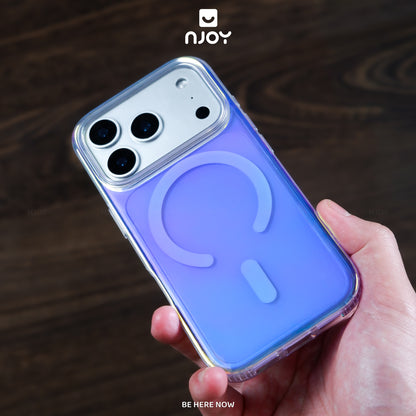 Ốp Lưng Magsafe Tráng Gương Phản Quang Cho iPhone 17 Pro Max 16 15 14 13