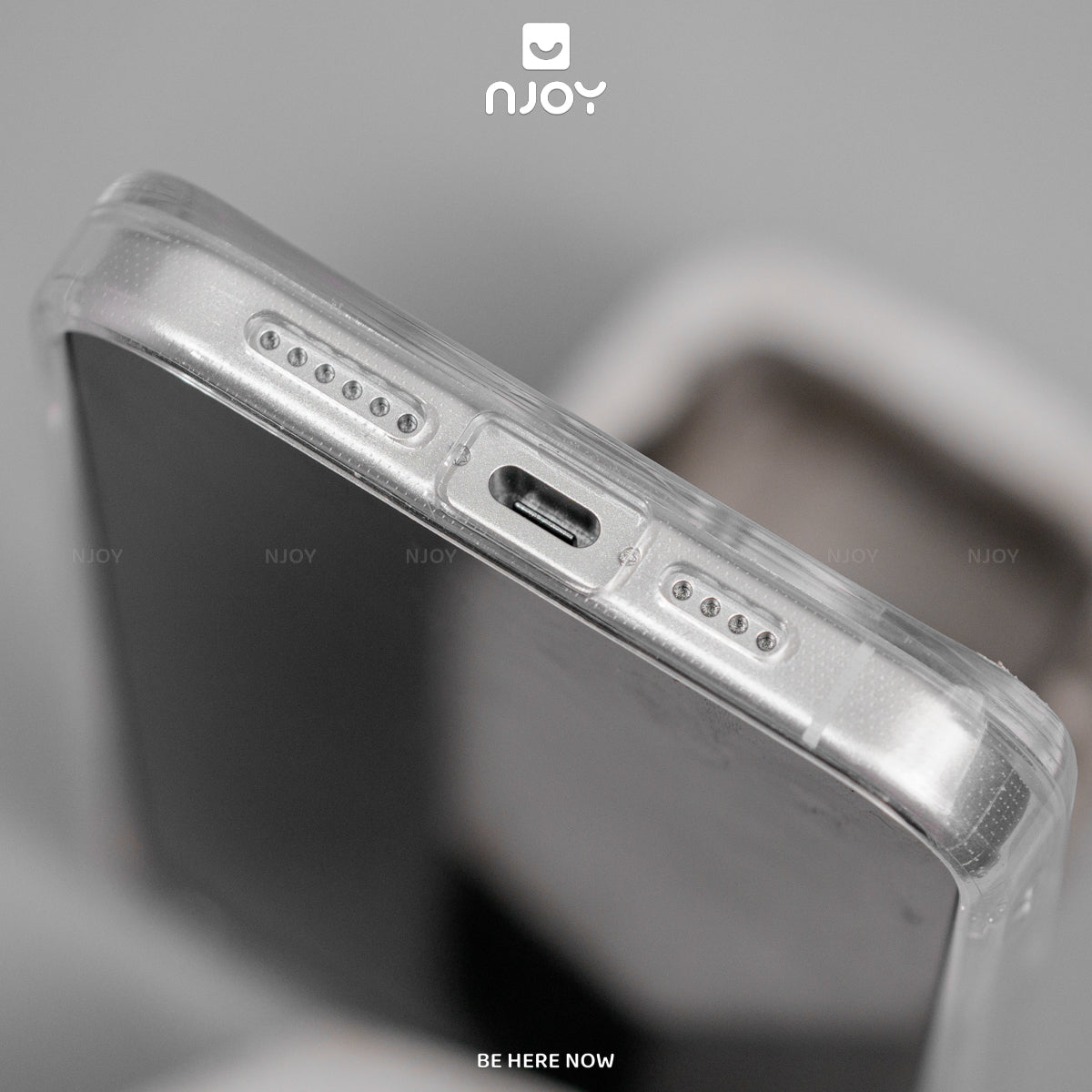 Ốp Magsafe Trong Suốt Giá Đỡ Cho iPhone 17 Pro Max 16 15 14 13 12