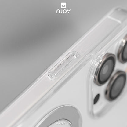 Ốp Magsafe Trong Suốt Giá Đỡ Cho iPhone 17 Pro Max 16 15 14 13 12