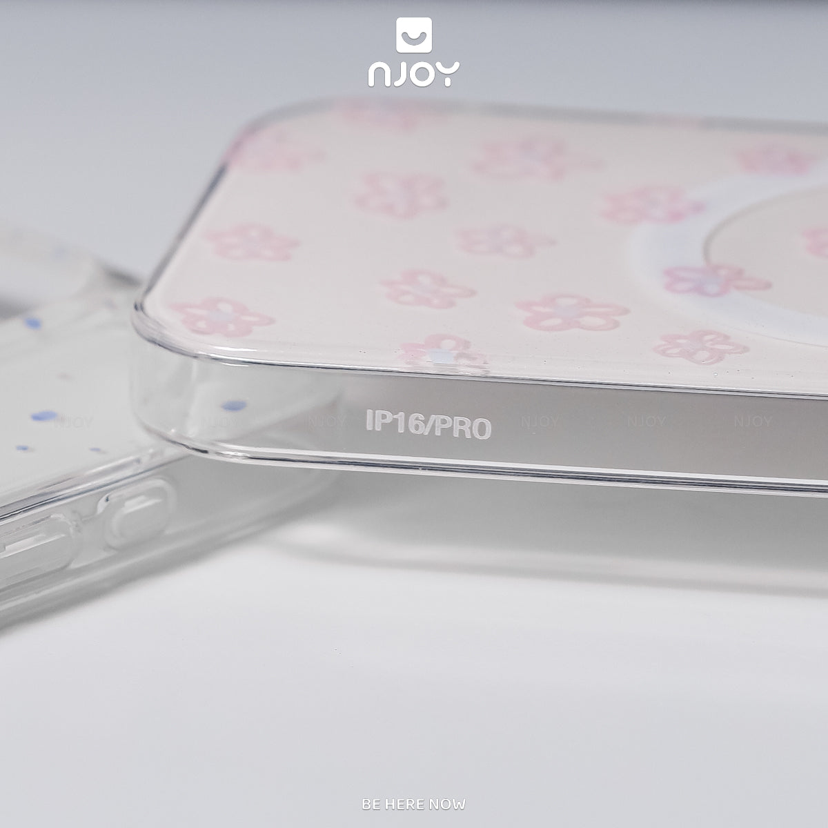 Ốp Trong Suốt Hình In Bông Hoa Dễ Thương Bảo Vệ Camera Cho Điện Thoại iPhone 17 Pro Max 16 15 14 13