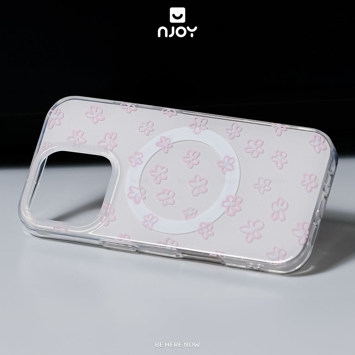 Ốp Trong Suốt Hình In Bông Hoa Dễ Thương Bảo Vệ Camera Cho Điện Thoại iPhone 17 Pro Max 16 15 14 13